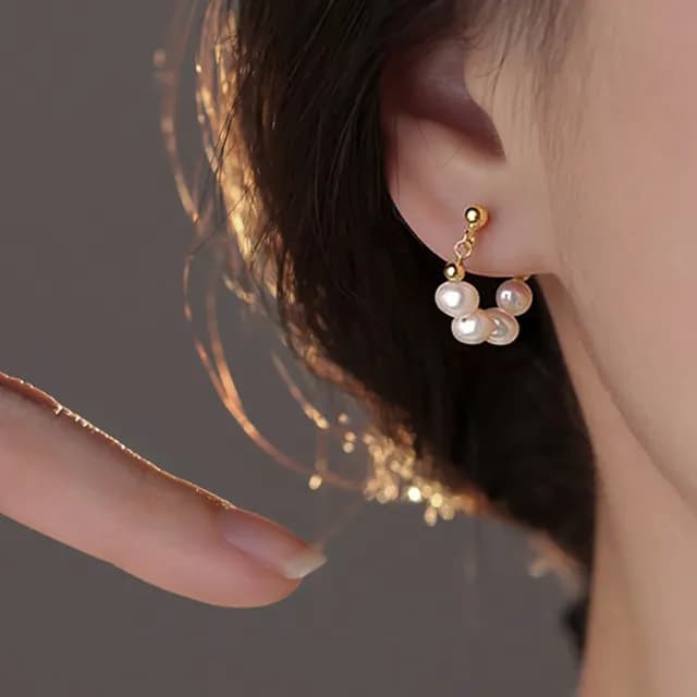 【LEEHER】情人節禮物 七夕 耳環純銀/低敏耳環/銀針耳環/韓國飾品/韓國耳環/生日小物/生日禮物/耳環/銀耳環
