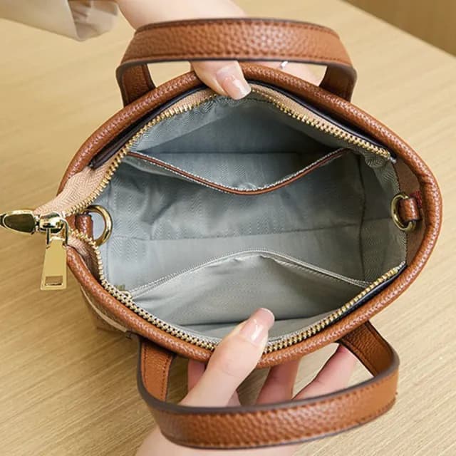 【KT DADA】雙11 格子包包 經典格紋 手提斜背包 通勤包 散步包 帆布小包 生日禮物 手提包 可愛