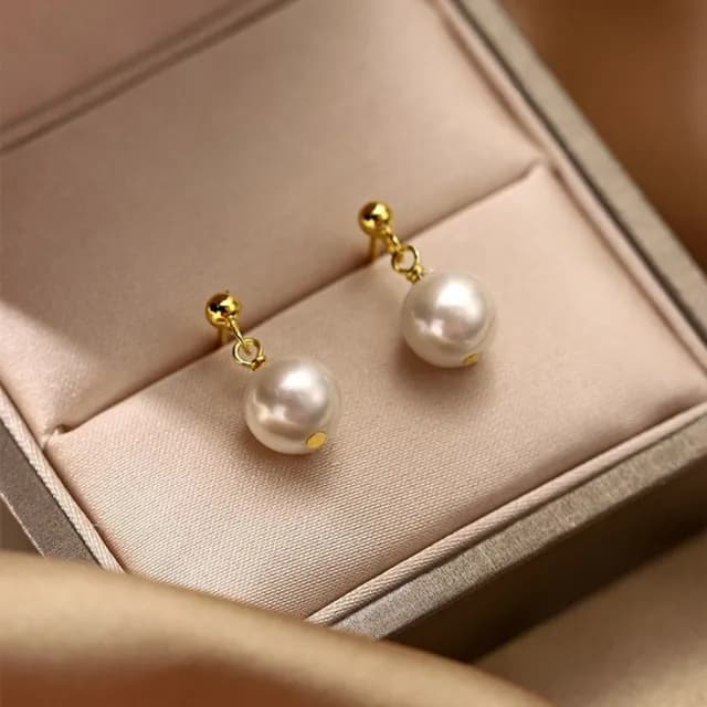 【MoonDy】包包 s925銀 飾品 耳環 天然珍珠 女生飾品 貝珠耳釘 2022年秋冬耳環 復古耳環 抗過敏耳環