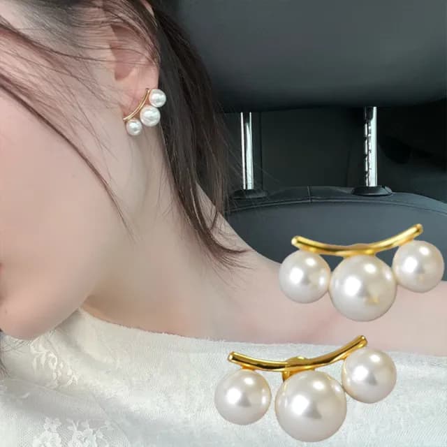 【MoonDy】包包 耳飾 珍珠耳環 韓國耳環 日系耳環 小眾耳環 簡約耳環 耳環 耳釘 氣質耳環 