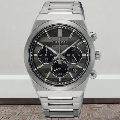 【SEIKO 精工】CS系列 日系時尚美學 三眼計時腕錶 畢業禮物 送禮 推薦(SSB455P1/8T63-02F0N)