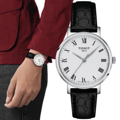 【TISSOT 天梭 官方授權】EVERYTIME 簡約時尚石英腕錶 畢業禮物 送禮 推薦(T1432101603300)