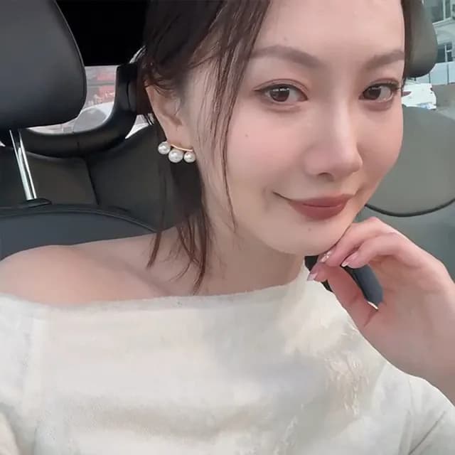 【LEEHER】氣質耳環/閨蜜耳環/閨蜜送禮/耳釘/耳飾/珍珠耳環/韓國耳環/日系耳環/小眾耳環/