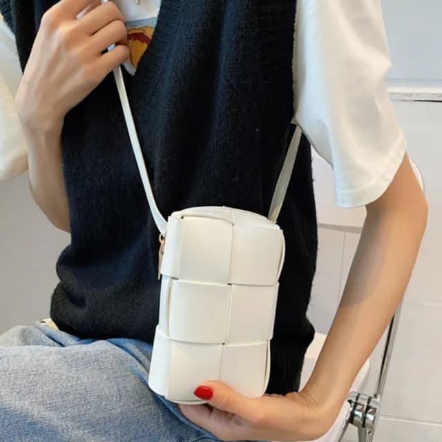 【MoonDy】情人節禮物 包包 女生包包  編織包包 小廢包 側背包女 斜背包 小包包 側背小包 斜背包女小方包  