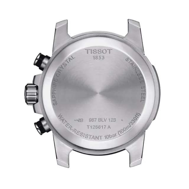 【TISSOT 天梭 官方授權】SUPERSPORT CHRONO 三眼計時石英腕錶 畢業禮物 送禮 推薦(T1256171705103)