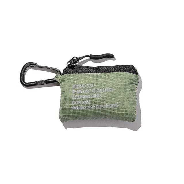 【KIU】雙11 情人節禮物 日本 空氣感防水包 購物袋(237-906 軍綠色)