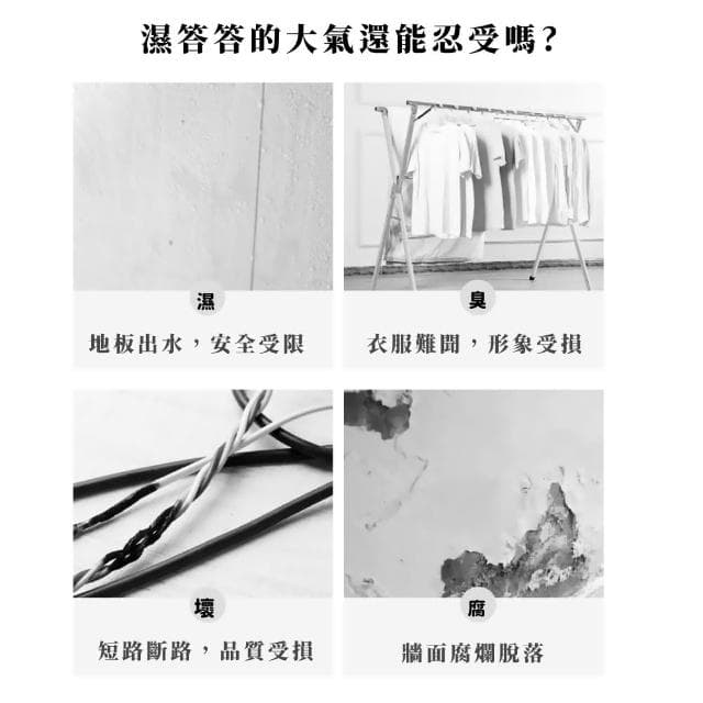 【美好小屋】家用靜音智能小型除濕機-1L(空氣清淨 防潮 抽濕機 吸濕機 除濕神器 小家電 學生宿舍)