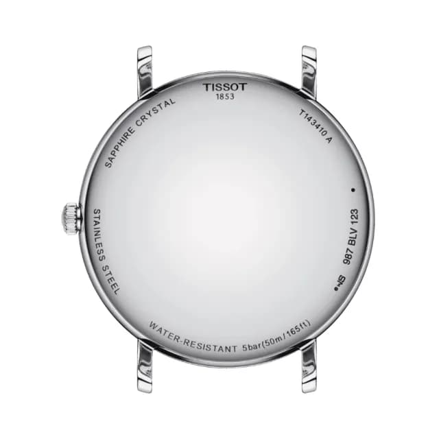 【TISSOT 天梭 官方授權】EVERYTIME 簡約時尚石英腕錶 畢業禮物 送禮 推薦(T1434101101101)