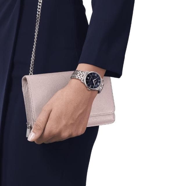 【TISSOT 天梭 官方授權】杜魯爾 時尚機械對錶 母親節 禮物 推薦(T1398071104800+T1392071104800)
