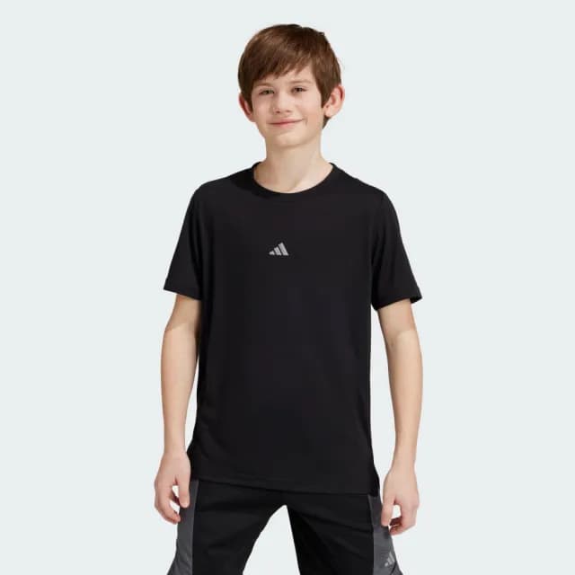 【adidas 愛迪達】AEROREADY 短袖上衣 T恤 吸濕排汗 童裝 IR6464