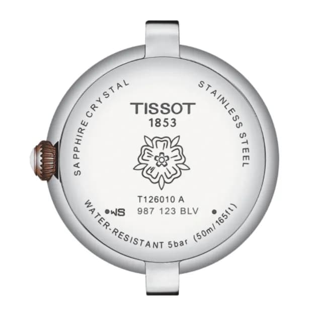 【TISSOT 天梭 官方授權】BELLISSIMA 都會時尚石英腕錶 畢業禮物 送禮 推薦(T1260102201301)