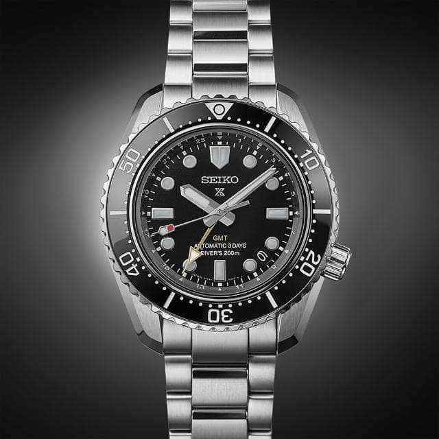 【SEIKO 精工】Prospex 大谷翔平廣告系列 三日鍊 GMT潛水機械錶 母親節 禮物 送禮(SPB383J1/6R54-00D0D)
