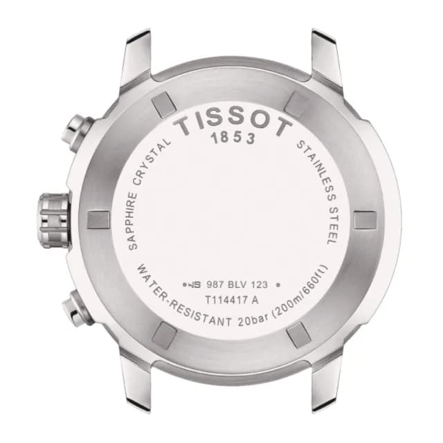 【TISSOT 天梭 官方授權】PRC 200 三眼計時石英腕錶 畢業禮物 送禮 推薦(T1144171105700)