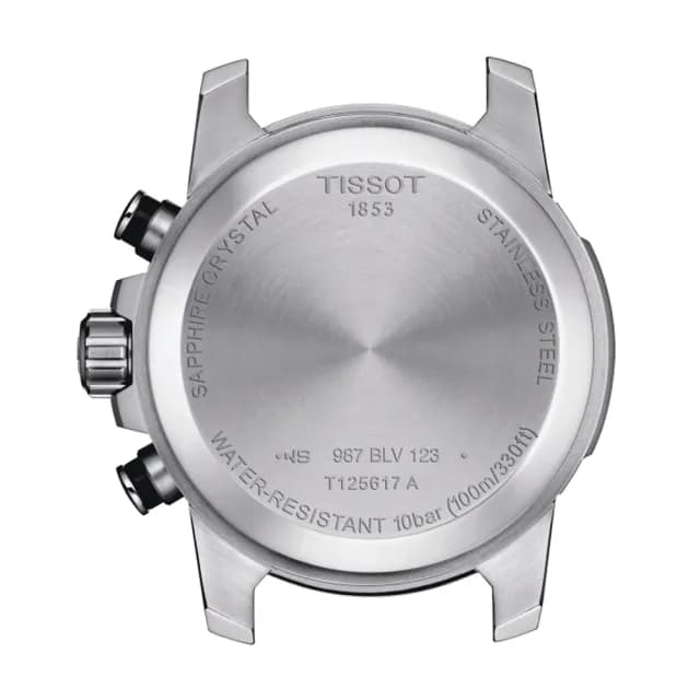 【TISSOT 天梭 官方授權】SUPERSPORT CHRONO 三眼計時石英腕錶 畢業禮物 送禮 推薦(T1256171604100)