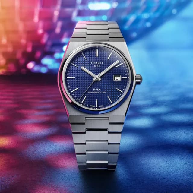 【TISSOT 天梭 官方授權】PRX系列 80小時動力儲存機械腕錶 七夕 情人節 送禮 推薦(T1374071104100)