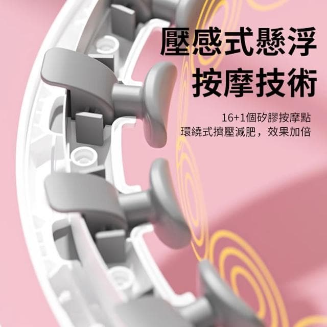 【ANTIAN】智能按摩計數呼啦圈  運動健身馬甲線腹肌訓練器 瘦身收復瘦肚子神器(母親節禮物)