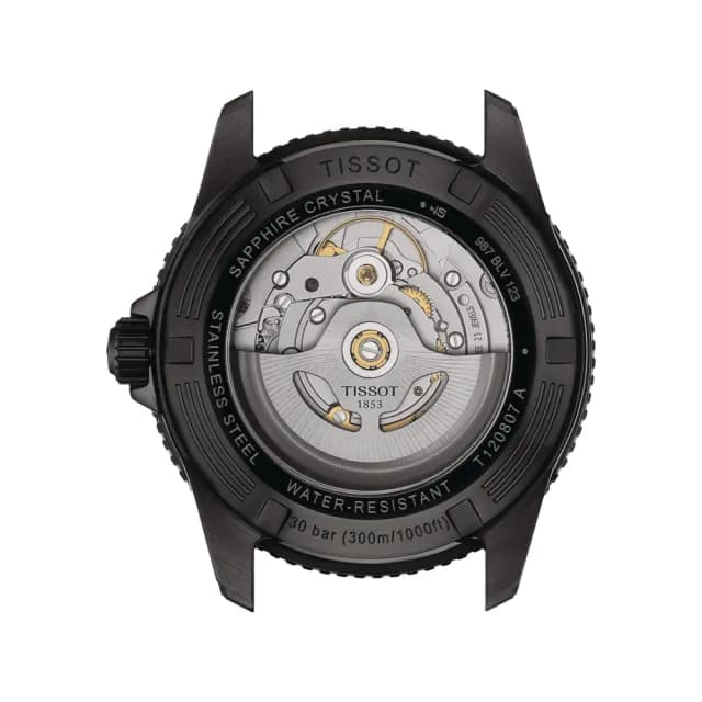 【TISSOT 天梭】SEASTAR1000海星系列 潛水機械腕錶 畢業禮物 送禮 推薦(T1208073704100)