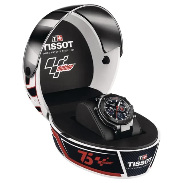 【TISSOT 天梭】T-RACE 限量 MotoGP 計時機械腕錶 畢業禮物 送禮 推薦(T1414272704100)