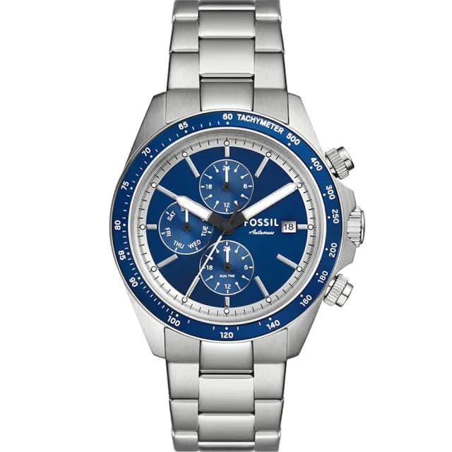 【FOSSIL】Autocross 三眼多功能手錶-42mm 禮物 送禮 推薦(BQ2869)