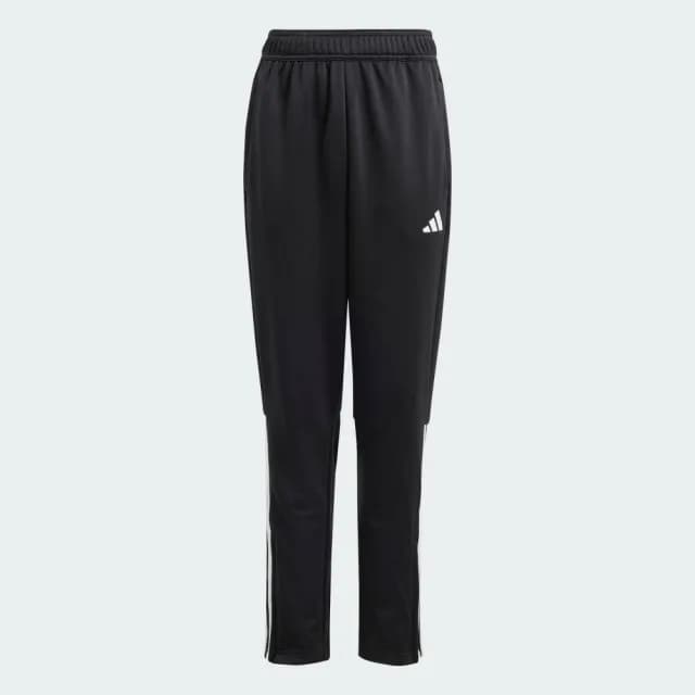 【adidas 愛迪達】運動長褲 吸濕排汗 童裝 IS0326