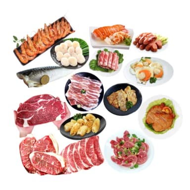 【優鮮配】中秋烤肉海陸15件派對組(約8-12人份/約4.7kg)