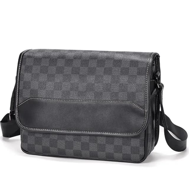 【LEEHER】雙11 情人節禮物 七夕 郵差包/公文包/男生包包/側背包男/男士包包/斜背包男/男包包大容量/男包包