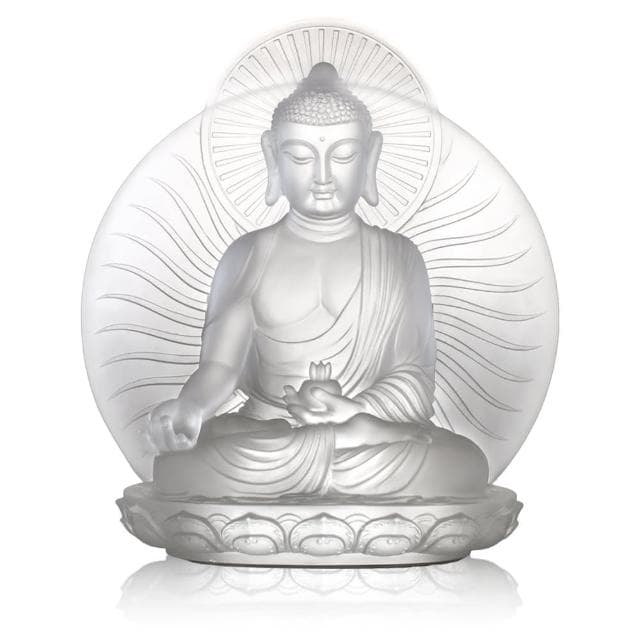 【琉璃工房 LIULI】願願為有情 藥師佛 人物佛像/(送禮/琉璃/禮物/水晶/藝術品/擺飾/禮贈/企業/升官)