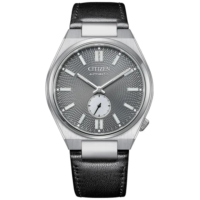 【CITIZEN 星辰】Mechanical系列 TSUYOSA 小秒針機械腕錶 父親節 禮物 送禮 推薦(NK5010-01H)