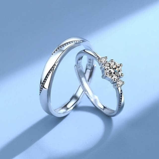 【LEEHER】結婚戒指/鋯石戒指/求婚戒指/對戒/指環/生日禮物/情侶戒指/情侶禮物/情侶對戒/戒指/