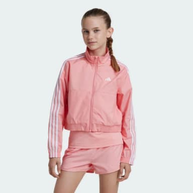 【adidas 愛迪達】TRAIN ESSENTIAL 運動外套 童裝 IV9594