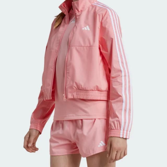 【adidas 愛迪達】TRAIN ESSENTIAL 運動外套 童裝 IV9594