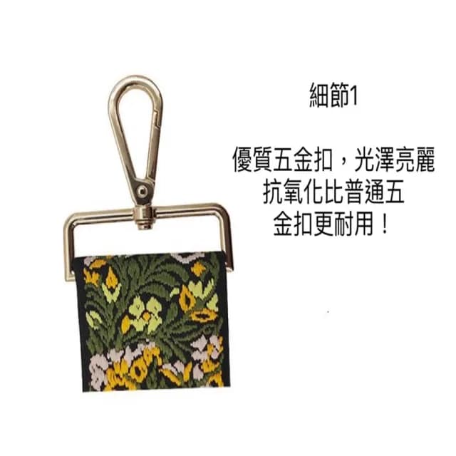 【Belinda】情人節禮物 針織緹花寬版肩背帶(橘色/粉色/黃色)