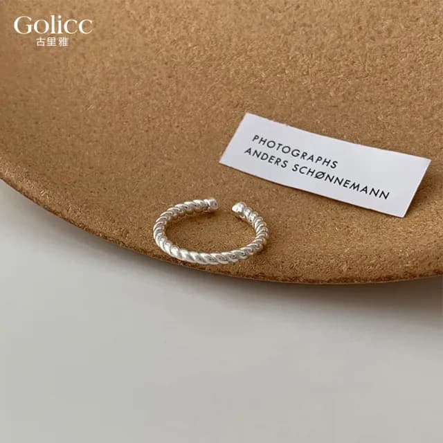 【Golicc】戒指 簡約個性 系列合輯(七夕 情人節 生日 造型戒 食指戒 尾戒 禮物)