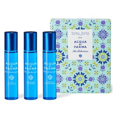 【Acqua Di Parma】藍色地中海香氛探索組禮盒-12mlx3入旅行組(平行輸入)