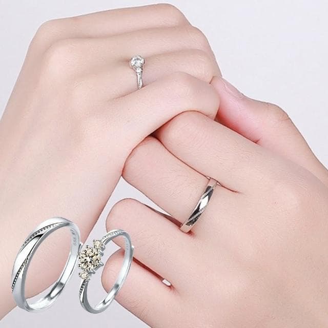 【LEESA】情侶對戒\結婚戒指\鑽石戒指\求婚戒指\戒指\純銀戒指\對戒\指環\情侶戒指\情侶禮物\生日禮物