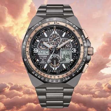 【CITIZEN 星辰】PROMASTER 35週年限定 航空 電波對時 計時男錶 送禮 禮物推薦(JY8146-54E)