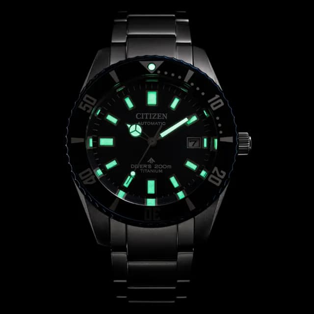 【CITIZEN 星辰】PROMASTER 35週年限定 鈦金屬 機械錶 男錶 送禮 禮物推薦(NB6026-56L)