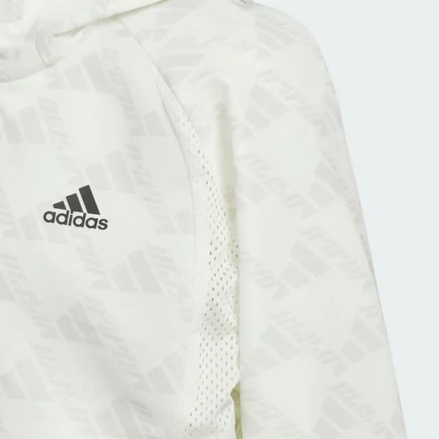【adidas 愛迪達】連帽外套 童裝 JC6896