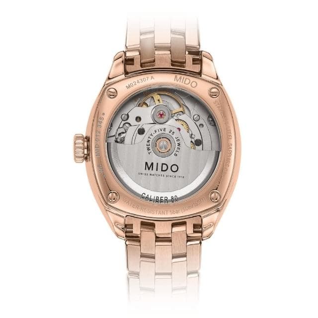 【MIDO 美度】雋永系列 真鑽機械腕錶 母親節 禮物 推薦(M0243073303600)