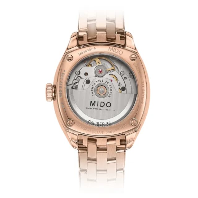 【MIDO 美度】雋永系列 真鑽機械腕錶 畢業禮物 送禮 推薦(M0243073303600)