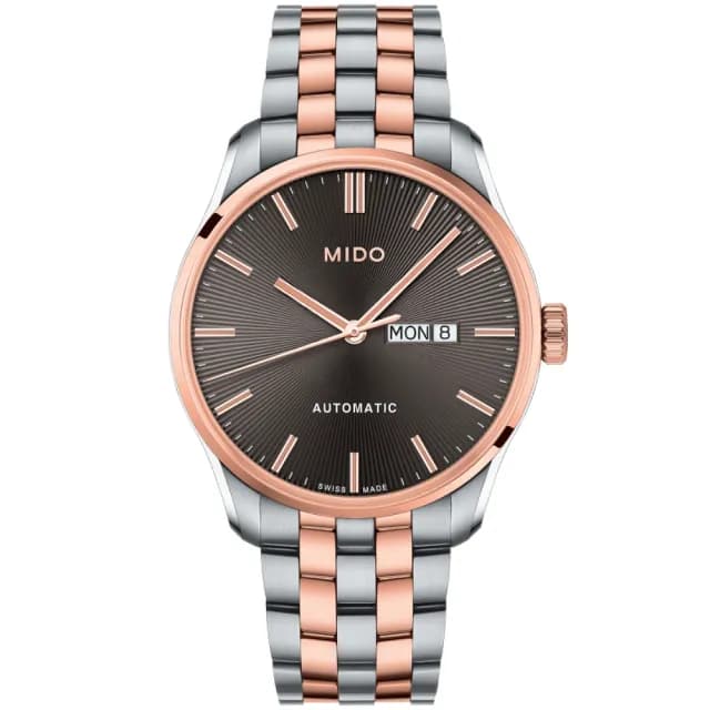 【MIDO 美度】雋永系列 日曆機械腕錶 畢業禮物 送禮 推薦(M0246302206100)