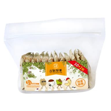 【仁者無敵】元氣堅果25gx12包X1袋(3袋入/隨手包/送禮推薦)