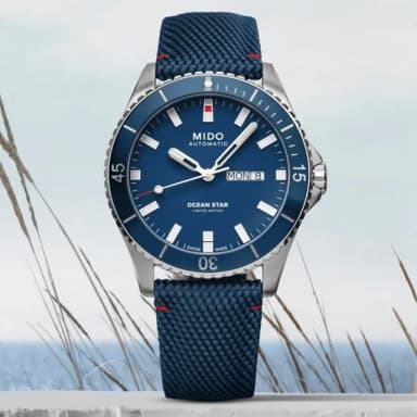 【MIDO 美度】OCEAN STAR 海洋之星 20周年限量 機械腕錶 母親節 禮物 推薦(M0264301704101)