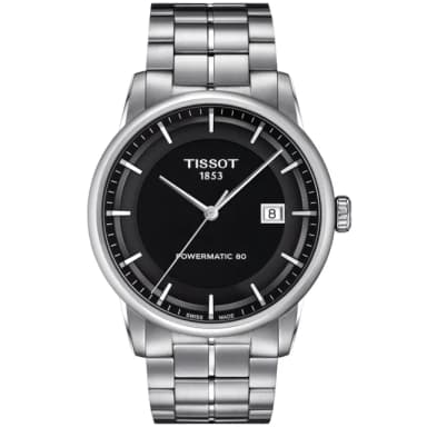 【TISSOT 天梭 官方授權】LUXURY 簡約時尚機械腕錶 畢業禮物 送禮 推薦(T0864071105100)