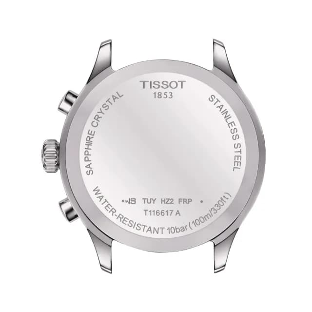 【TISSOT 天梭 官方授權】CHRONO XL 韻馳系列 三眼計時腕錶 父親節 禮物 送禮 推薦(T1166171109200)