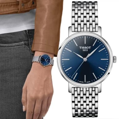 【TISSOT 天梭 官方授權】EVERYTIME LADY 經典優雅 時尚腕錶 畢業禮物 送禮 推薦(T1432101104100)