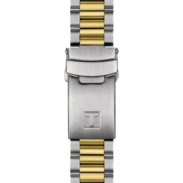 【TISSOT 天梭 官方授權】PR516 復刻1970 黑金 計時腕錶 畢業禮物 送禮 推薦(T1494172205100)