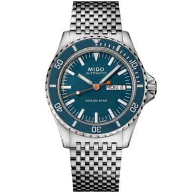【MIDO 美度】OCEAN STAR 海洋之星 75週年 機械腕錶 母親節 禮物 推薦(M0268301104100)