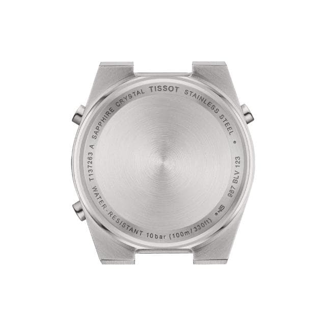 【TISSOT 天梭 官方授權】PRX系列 復古時尚 數位腕錶 母親節 禮物 推薦(T1372631105000)