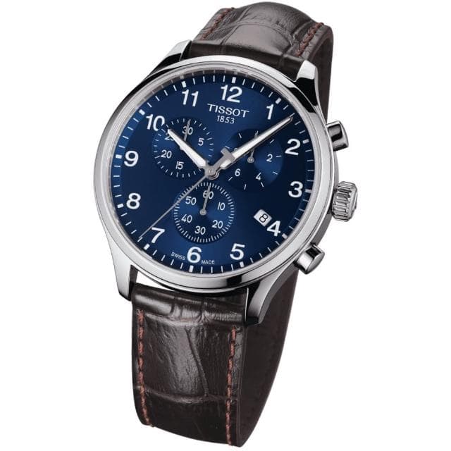 【TISSOT 天梭 官方授權】SUPERSPORT CHRONO 三眼計時腕錶 母親節 禮物 推薦(T1166171604700)